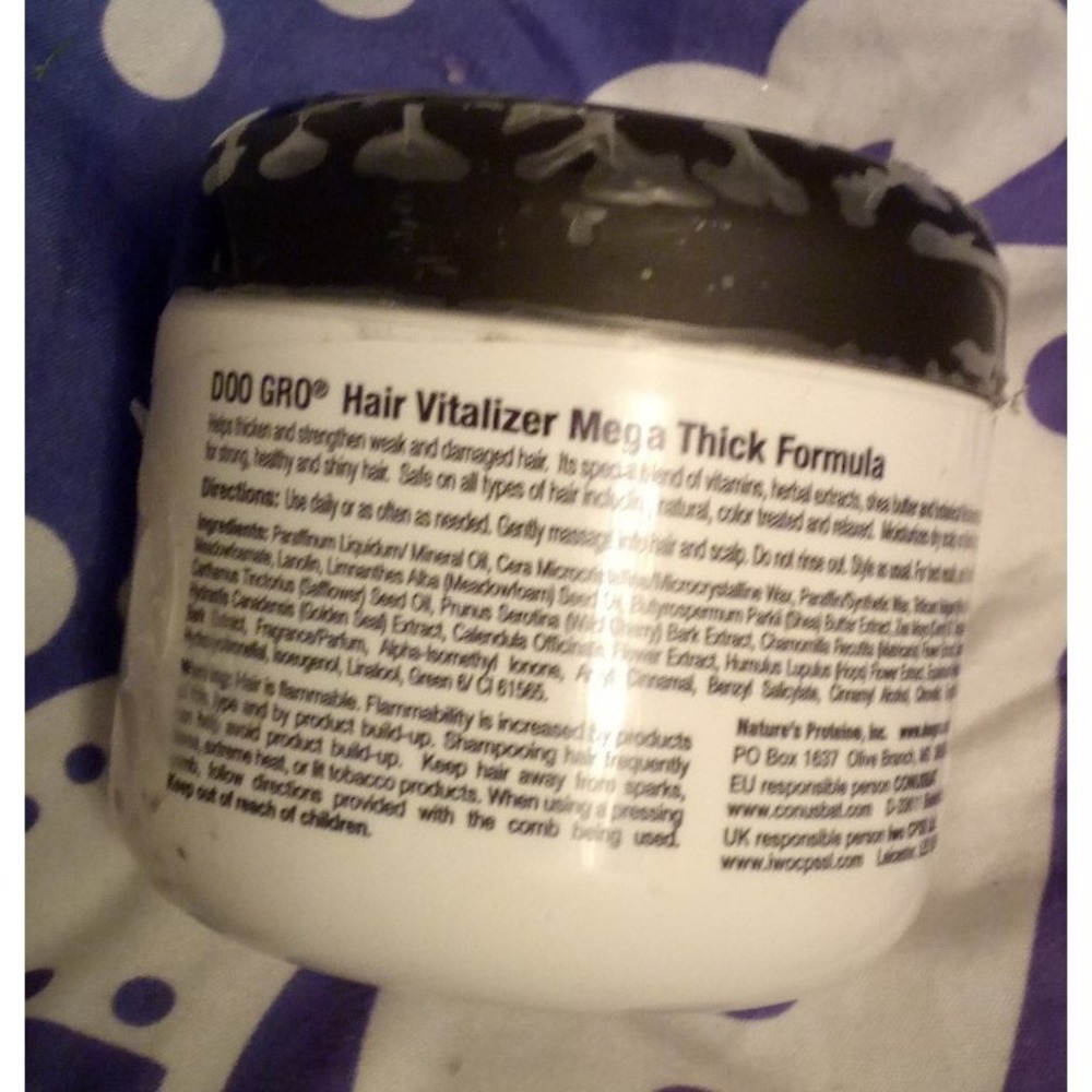 NEW Doo Gro Hair Vitalizer, Mega Thick Formula - Thick, Strong Healthy Hair - Picture 2 of 2